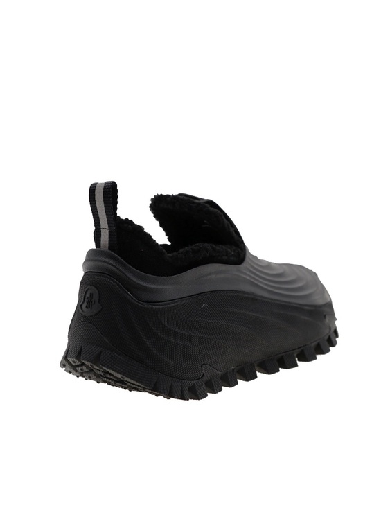 Moncler Men Acqua Rain Boots Shoes Sneakers Black Size 10 US New